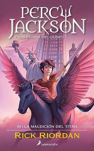 Portada de La maldición del Titán (Percy Jackson y los dioses del Olimpo 3)