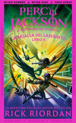 Portada de La batalla del laberinto (Percy Jackson y los dioses del Olimpo 4)