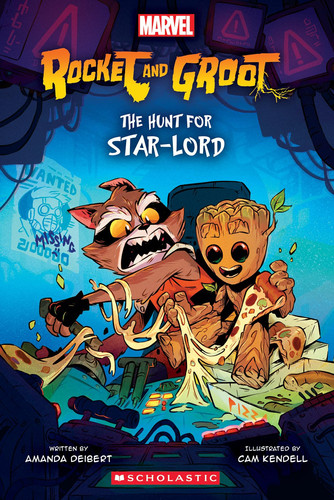 Portada de Hunt for Star-Lord: a Graphix Book (Marvel's Rocket and Groot)