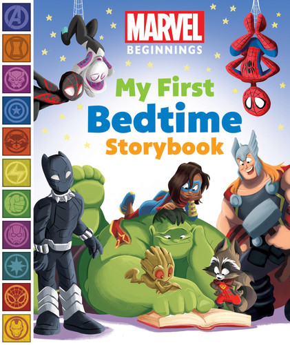 Portada de Marvel Beginnings: My First Bedtime Storybook