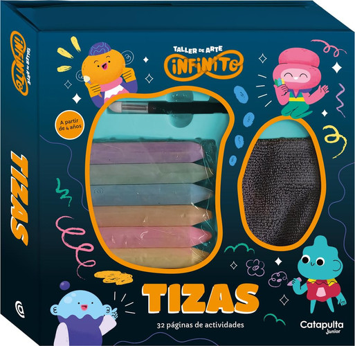 Portada de Taller de Arte Infinito / Infinite Art Workshop Tizas / Chalk