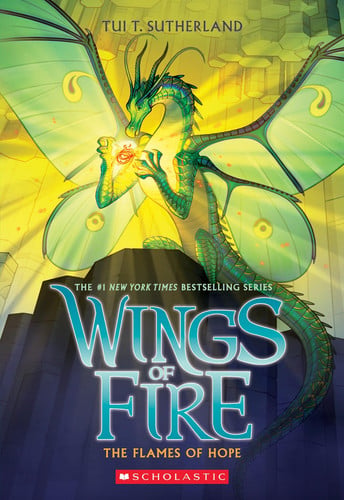 Portada de The Flames of Hope (Wings of Fire, Book 15)