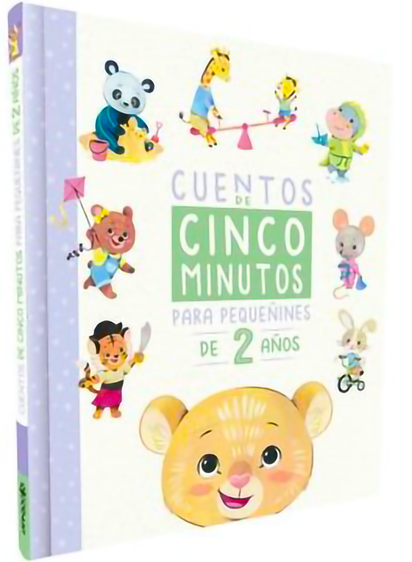 Portada de Cuentos De Cinco Minutos Para Pequeñines De 2 Años, De Hart, Everley., Vol. 1. Editorial Latinbooks International, Tapa Tapa Blanda En Español
