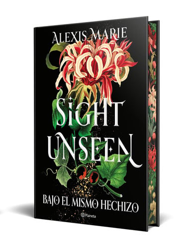 Portada de Sight Unseen. Bajo el mismo hechizo: Edición con cantos tintados