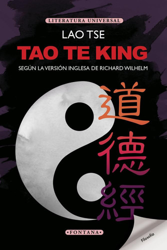 Portada de Tao Te King