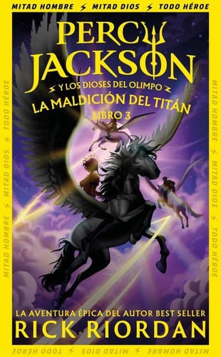 Portada de La maldición del Titán (Percy Jackson y los dioses del Olimpo 3)