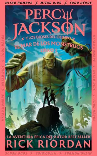 Portada de El mar de los monstruos (Percy Jackson y los dioses del Olimpo 2)