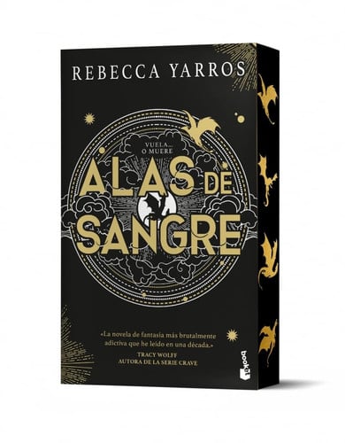 Portada de Alas de sangre. Edición especial limitada con cantos decorados: Serie Empíreo, 1