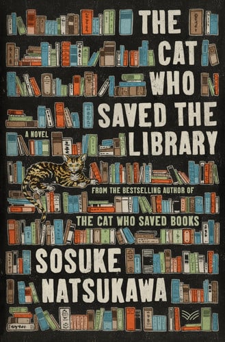 Portada de The Cat Who Saved the Library