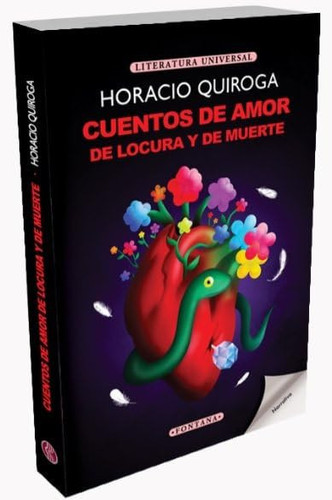Portada de Cuentos de amor de locura y de muerte