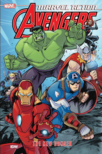 Portada de Avengers The new danger