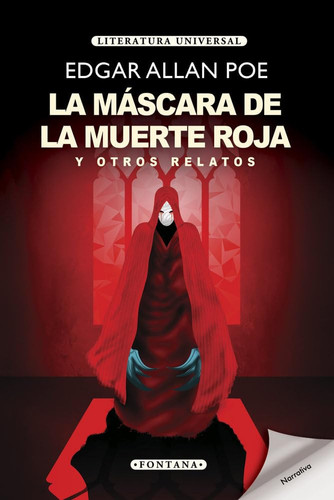 Portada de La máscara de la Muerte Roja