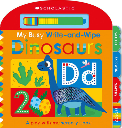 Portada de My Busy Write-and-Wipe: Dinosaurs (Scholastic Early Learners)