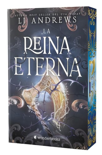 Portada de La reina eterna (ed. especial limitada con cantos pintados): El best seller internacional de romantasy épica con piratas, hadas y reinos oscuros