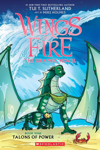 Portada de Talons of Power: A Graphic Novel (Wings of Fire Graphic Novel #9) (9)