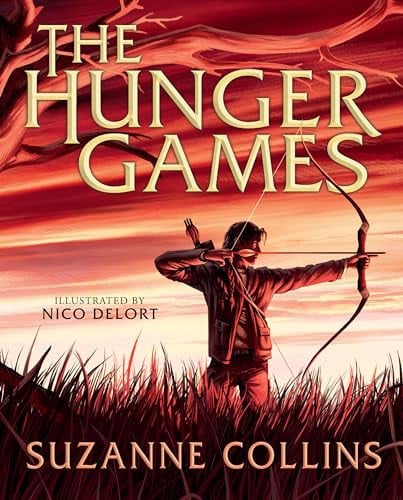Portada de The Hunger Games: Illustrated Edition
