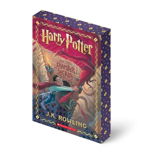 Portada de Harry Potter and the Chamber of Secrets (Stenciled Edges) (Harry Potter, Book 2)