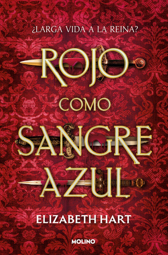 Portada de Rojo como sangre azul / Red as Royal Blood (Spanish Edition)