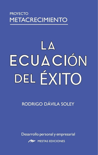 Portada de La ecuación del éxito