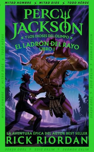 Portada de El ladrón del rayo (Percy Jackson y los dioses del Olimpo 1)
