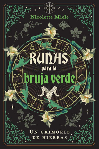 Portada de Runas para la bruja verde Un grimorio de hierbas