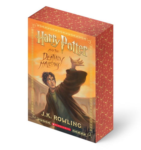Portada de Harry Potter and the Deathly Hallows (Stenciled Edges) (Harry Potter, Book 7)