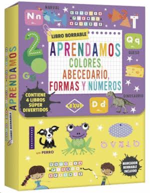 Portada de Aprendamos Libro borrable