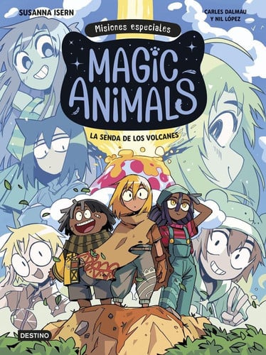Portada de Magic Animals. Misiones especiales 1. La senda de los volcanes