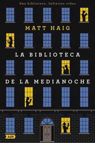 Portada de La Biblioteca de la Medianoche (bolsillo). (the Midnight Library)