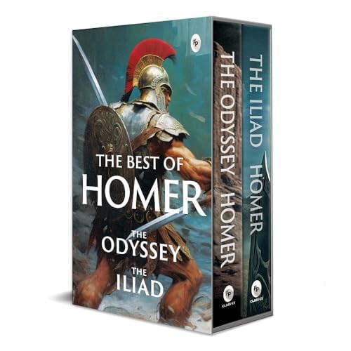Portada de The Best of Homer: The Odyssey and The Iliad: Set of 2 Books
