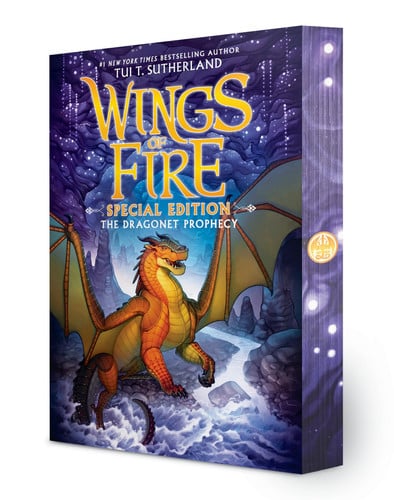 Portada de The Dragonet Prophecy: Special Edition (Stenciled Edges) (Wings of Fire Book One) (1)