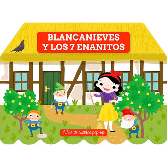 Portada de Blanca nieves y los 7 enanitos POP-UP