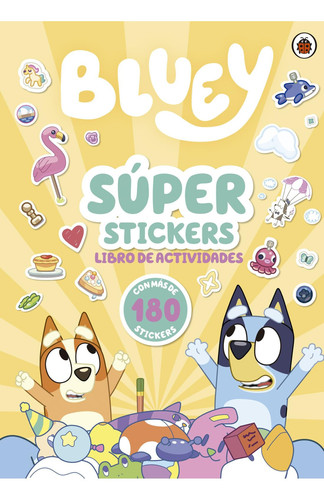 Portada de Bluey. Superstickers