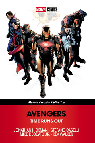 Portada de Avengers: Time Runs Out [Marvel Premier Collection]