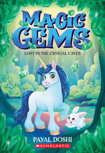 Portada de Lost in the Crystal Caves (Magic Gems #2)