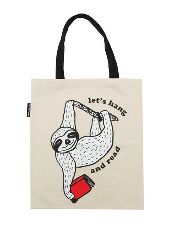 Portada de Book Sloth: Let's Hang and Read Tote Bag -- Out of Print