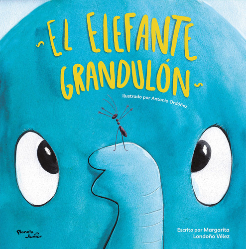 Portada de El Elefante Grandulón / the Big Elephant