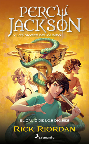 Portada de Percy Jackson y el cáliz de los dioses (Percy Jackson y los dioses del Olimpo 6)