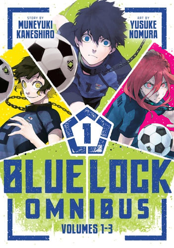 Portada de Blue Lock Omnibus 1 (Vol. 1-3)