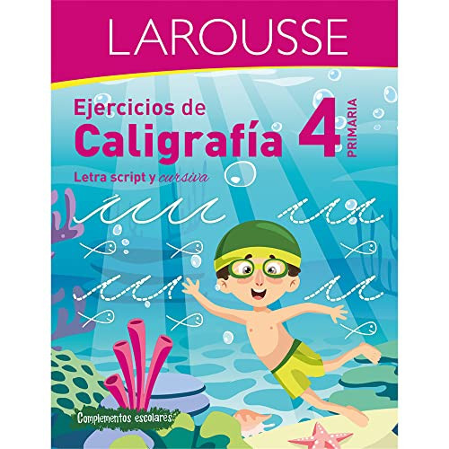 Portada de Ejercicios de Caligrafía 4° de Primaria