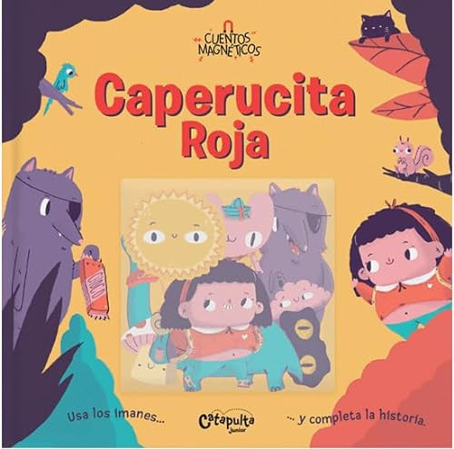 Portada de Caperucita Roja / Little Red Riding Hood Cuentos Magnéticos / Magnetic Stories