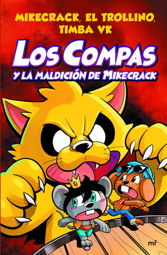 Portada de Compas 4. Los Compas Y La Maldición de Mikecrack / Compas 4. Los Compas and the Curse of Mikecrack