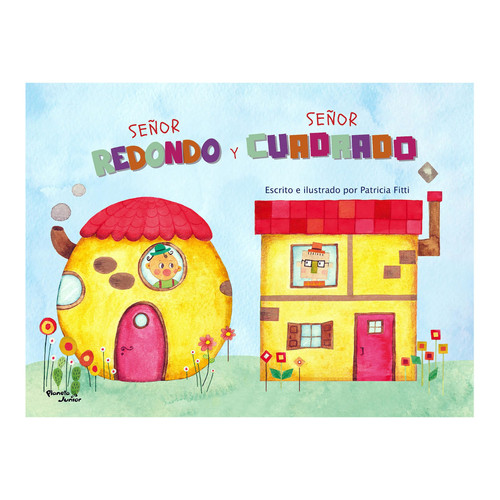 Portada de Señor Redondo y Señor Cuadrado / Mr. Round and Mr. Square