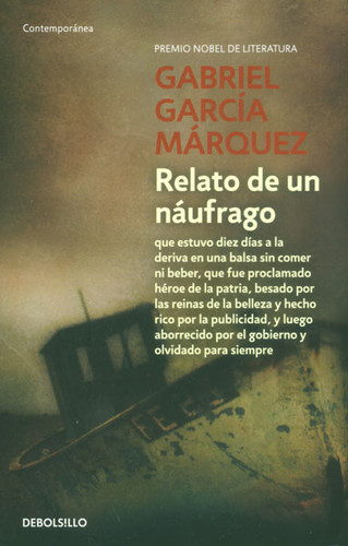 Portada de Relato de un náufrago
