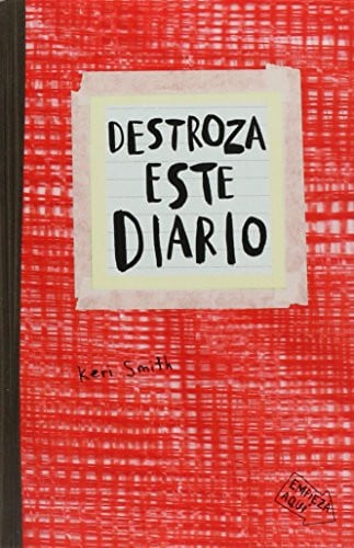 Portada de DESTROZA ESTE DIARIO (ROJO)