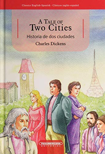 Portada de A Tale of Two Cities/Historia de Dos Ciudades