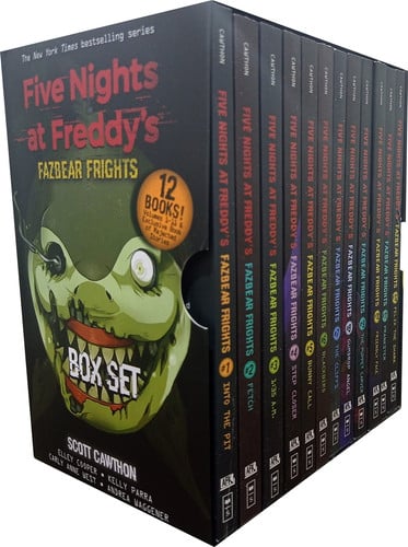 Portada de Five Nights At Freddy's 12 Books Box Set (Fazbear Frights Series)