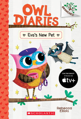Portada de Eva's New Pet: a Branches Book (Owl Diaries #15)