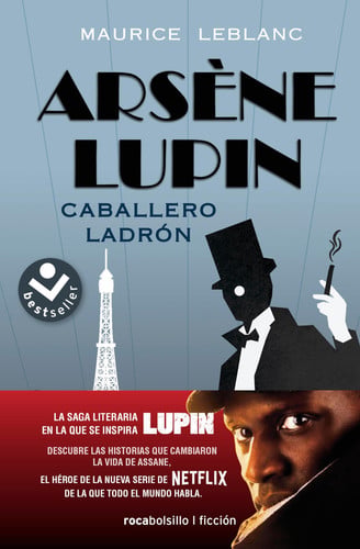 Portada de Arsène Lupin, caballero ladrón/ Arsène Lupin Gentleman Burglar
