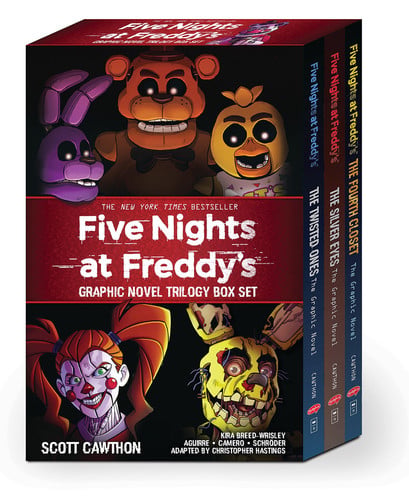 Portada de Five Nights at Freddy's Graphic Novel Trilogy Box Set